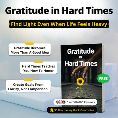 Gratitude & Goal Setting (50% OFF + 3 FREE)